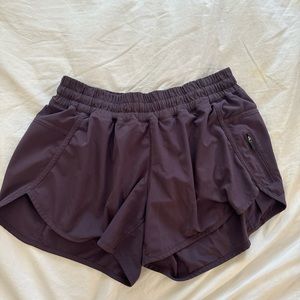 Lululemon Running Track That Lined Shorts, size 8